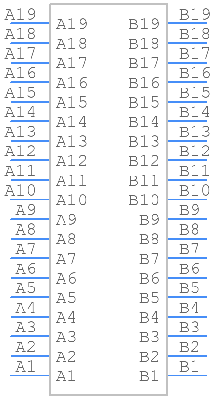0755860011 - Molex - PCB symbol