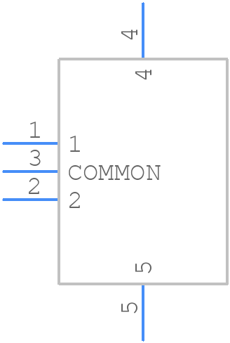 MHS122K - Apem - PCB symbol