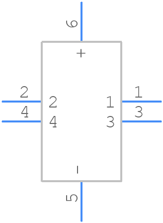 TL3240F100G - E-Switch - PCB symbol