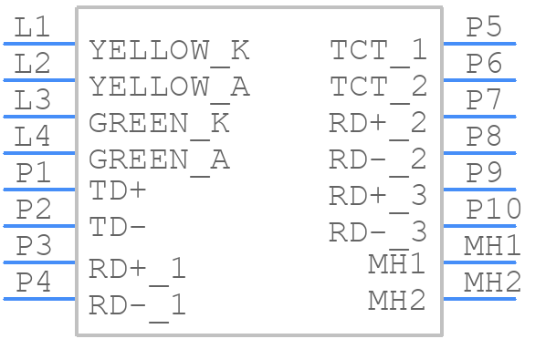 MC001516 - Multicomp Pro - PCB symbol