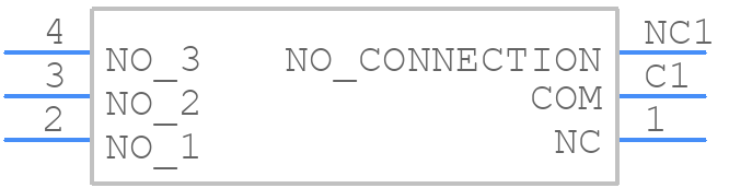 CS-4-14NTA - Nidec Copal - PCB symbol