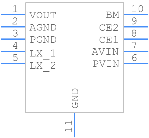 RP515K183C-TR - Ricoh - PCB symbol