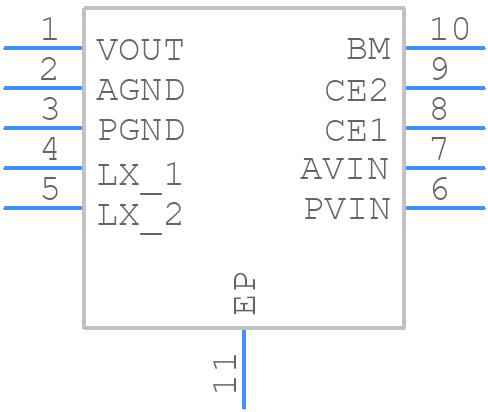RP506K331A-TR - Ricoh - PCB symbol