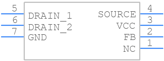 AP3981BS7-13 - Diodes Incorporated - PCB symbol