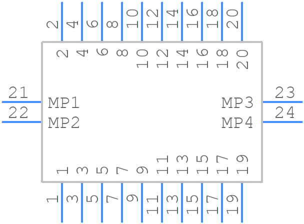 AXT620124 - Panasonic - PCB symbol