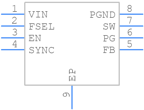 ADP2371ACPZ-R7 - Analog Devices - PCB symbol
