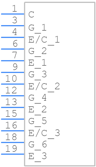 CPV364M4U - Vishay - PCB symbol
