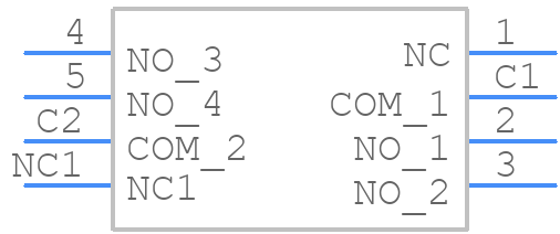 SS-10-15SP-LE - Nidec Copal - PCB symbol