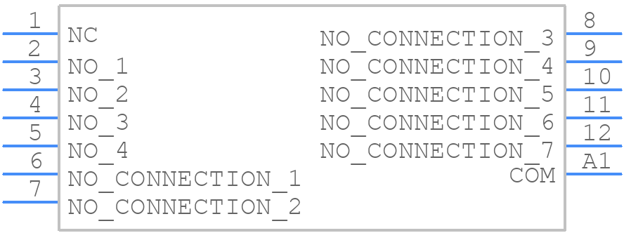 A10503RNCQ - C & K COMPONENTS - PCB symbol
