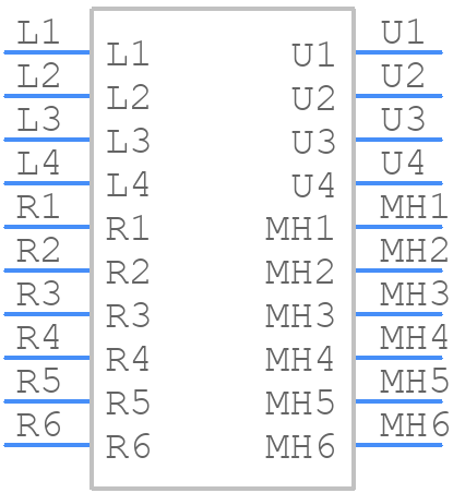 MC001519 - Multicomp Pro - PCB symbol