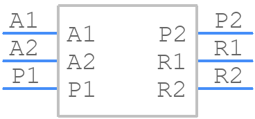 NE182UEE6AMP - LITTELFUSE - PCB symbol