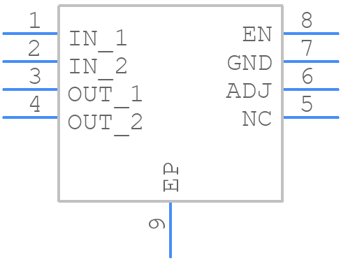 MIC5209YML-TR - Microchip - PCB symbol