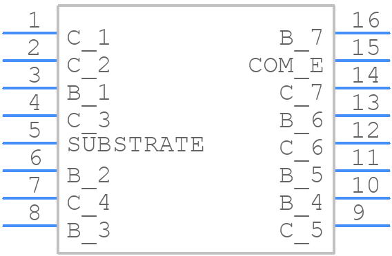CA3081 - Renesas Electronics - PCB symbol