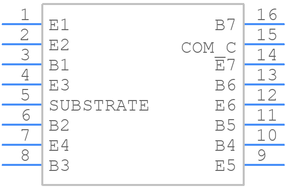 CA3082 - Renesas Electronics - PCB symbol