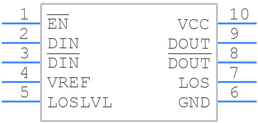 SY88903ALKG-TR - Microchip - PCB symbol