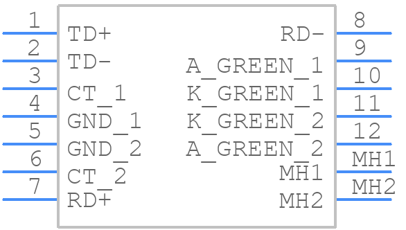 J0026D21ENL - Yageo Group - PCB symbol