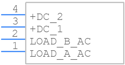 CX241 - CRYDOM - PCB symbol