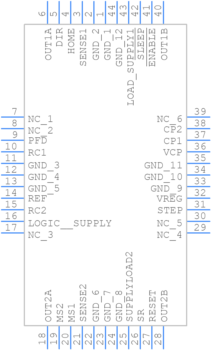 A3977SEDTR-T - Allegro Microsystems - PCB symbol