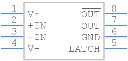 AD8561AR - Analog Devices - PCB symbol