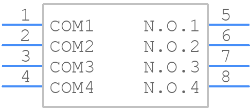 A6HF-4102-PM - OMRON Electronics - PCB symbol