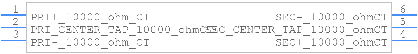 107T - Hammond Manufacturing - PCB symbol