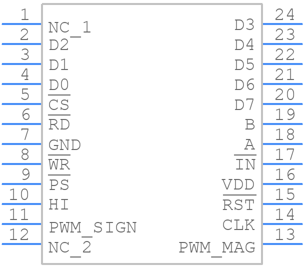 LM629M-8 - Texas Instruments - PCB symbol