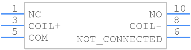 V23026C1051B201 - TE Connectivity - PCB symbol