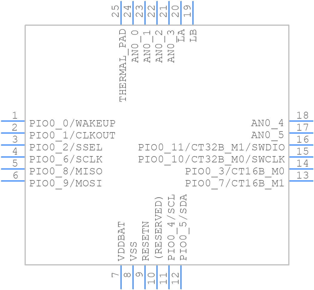 NHS3152/A1Z - NXP - PCB symbol