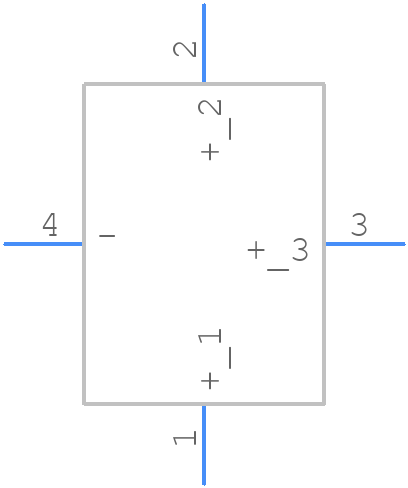 MAL205158103E3 - Vishay - PCB symbol