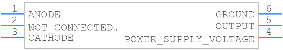 EE-SX3350 - OMRON Electronics - PCB symbol