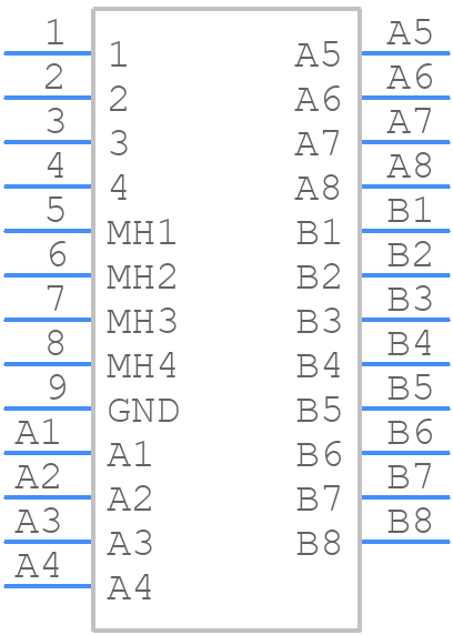 1888653-6 - TE Connectivity - PCB symbol