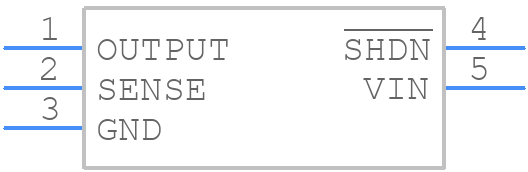 LT1529CT-3.3#06PBF - Analog Devices - PCB symbol