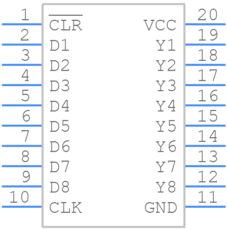 TLC59213AIPW - Texas Instruments - PCB symbol