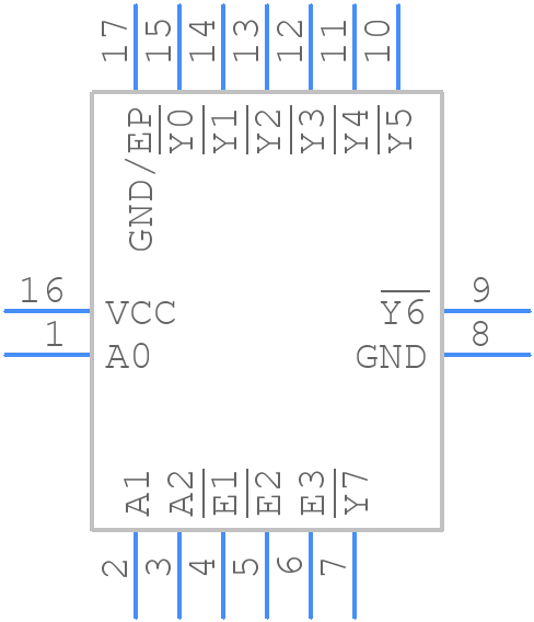 74LVC138ABQ,115 - Nexperia - PCB symbol