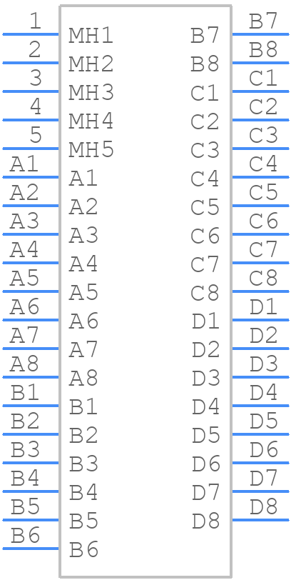 5406203-3 - TE Connectivity - PCB symbol