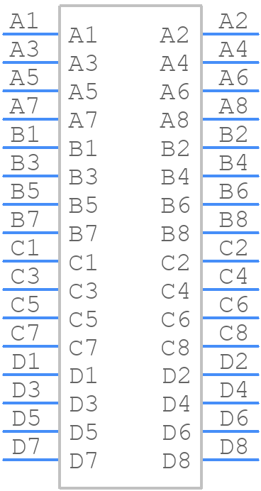 5557562-1 - TE Connectivity - PCB symbol