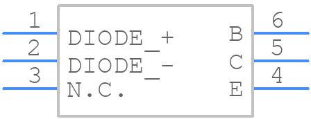 H11A1 - onsemi - PCB symbol