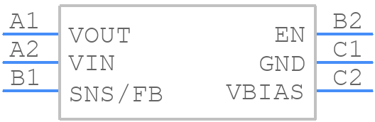 NCP137AFCTCADJT2G - onsemi - PCB symbol
