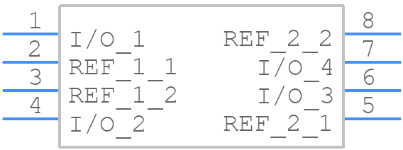 SRDA05-4BTG - LITTELFUSE - PCB symbol