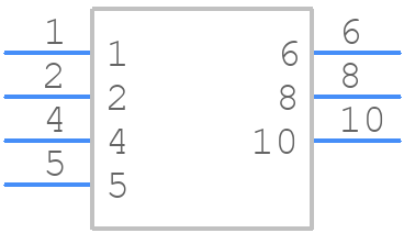 VUO34-08NO1 - LITTELFUSE - PCB symbol