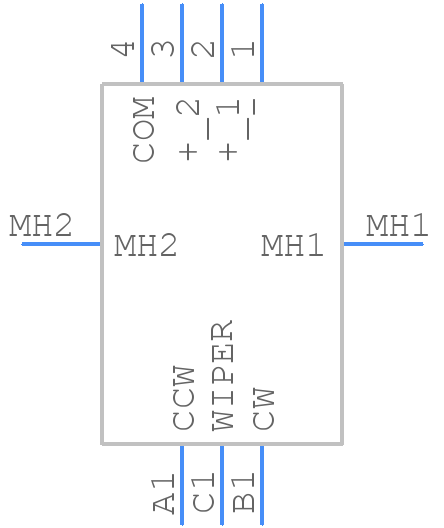PEL12D-4225S-S1024 - Bourns - PCB symbol