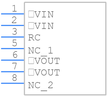 MGS60512 - Cosel - PCB symbol