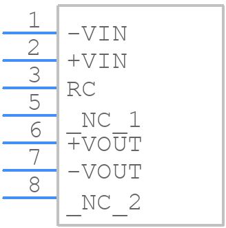 MGS60515 - Cosel - PCB symbol