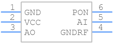 BGA725L6E6327FTSA1 - Infineon - PCB symbol