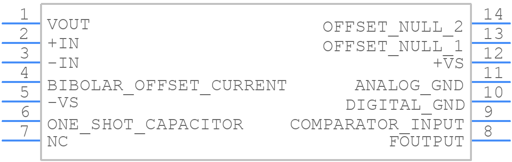 AD650BD - Analog Devices - PCB symbol