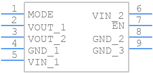 LXDC2XQ33A-254 - Murata Electronics - PCB symbol