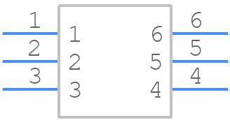 G3VM-21HR - OMRON Electronics - PCB symbol