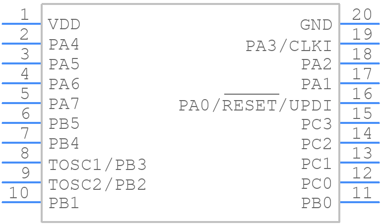 ATTINY816-SNR - Microchip - PCB symbol