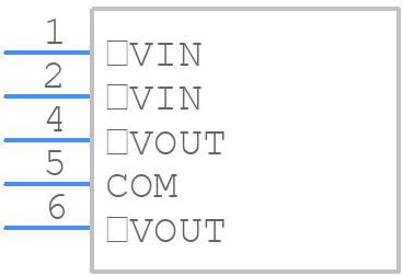 MGW1R50515 - Cosel - PCB symbol