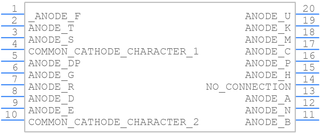 LTP-4323JD - Lite-On - PCB symbol